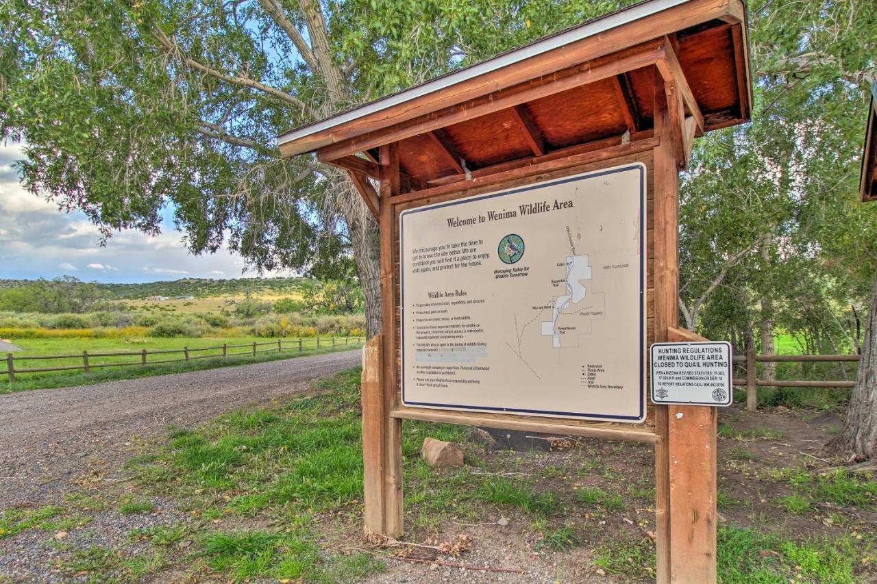 Peaceful Ranch Cabin, 3 Mi To Becker Lake! Springerville エクステリア 写真